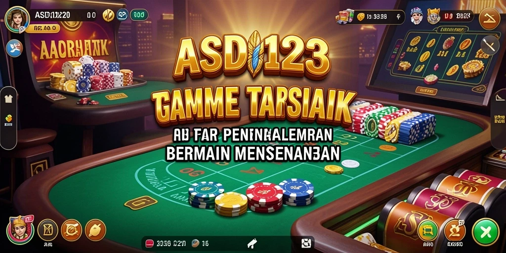 Tangkapan layar dari gameplay Kasino yang memukau di ASD123.
