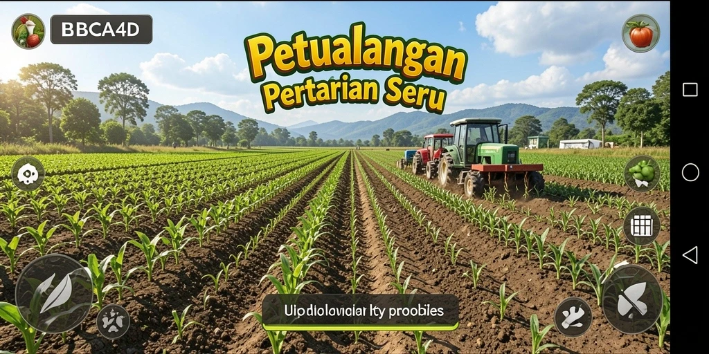 Gameplay seru dalam bertani dengan grafis menawan di BBCA4D.