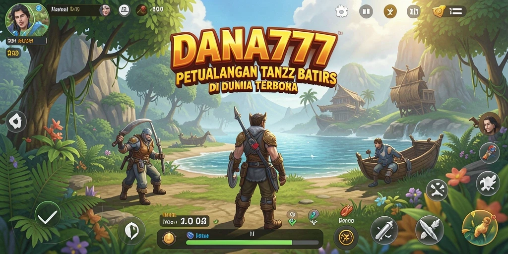Screenshot DANA777 menampilkan petualangan di dunia terbuka yang memukau.