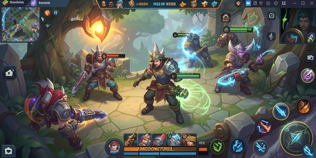 Gameplay seru DINGDONGTOGEL dalam aksi.