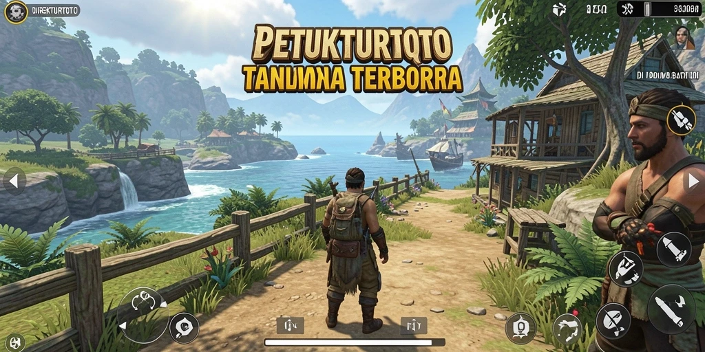 Tangkapan layar gameplay menampilkan petualangan menyenangkan di dunia terbuka.