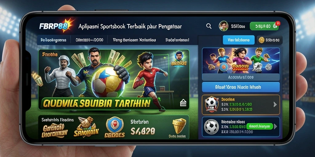 Tampilan gameplay FBRP88 saat Anda memasang taruhan olahraga.
