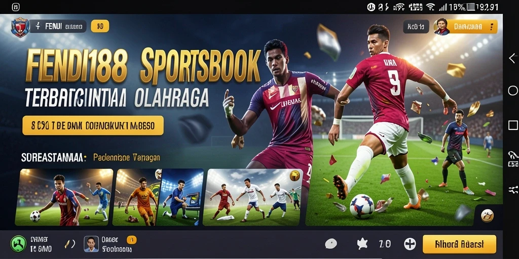 Screenshot FENDI188 menampilkan pengalaman taruhan olahraga yang menyenangkan.