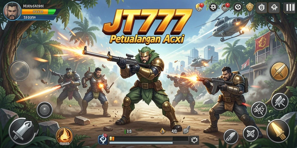Tampilan gameplay menegangkan dan seru dari JT777.