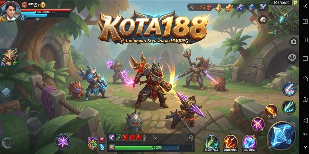 Tampilan gameplay KOTA188 yang menarik dan penuh aksi.