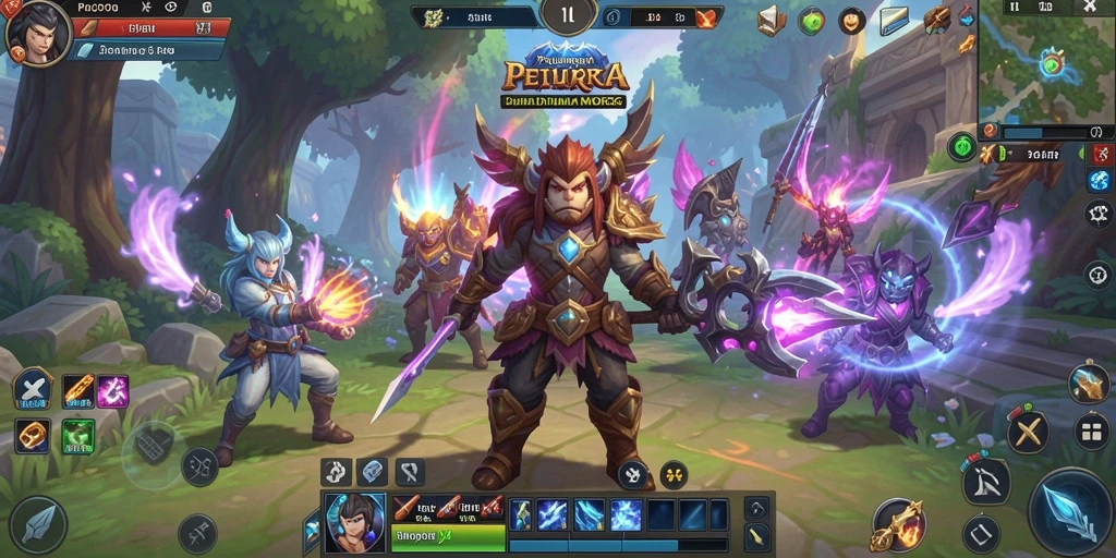Screenshot MPO76 menampilkan aksi seru dalam petualangan MMORPG.