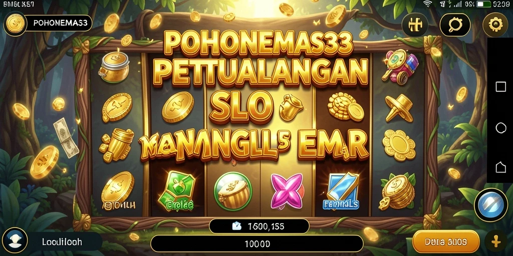 Tampilan menarik dari gameplay POHONEMAS33 yang penuh dengan slot dan bonus.