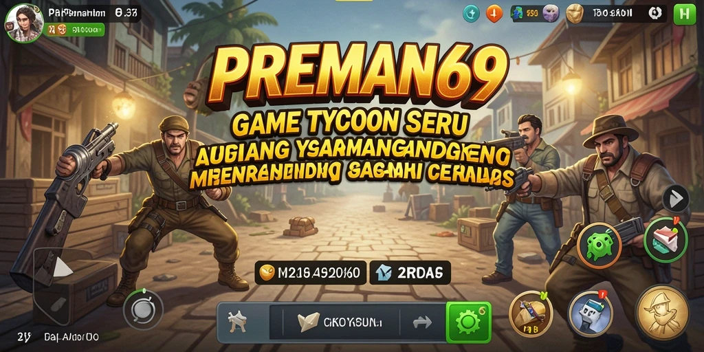 Tampilan menarik dari gameplay Tycoon yang seru.