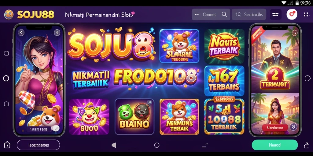 Screenshot gameplay SOJU88 menampilkan serunya bermain mesin slot.